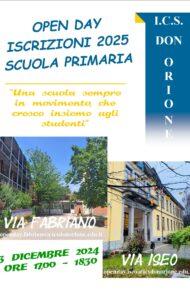 openday scuola primaria